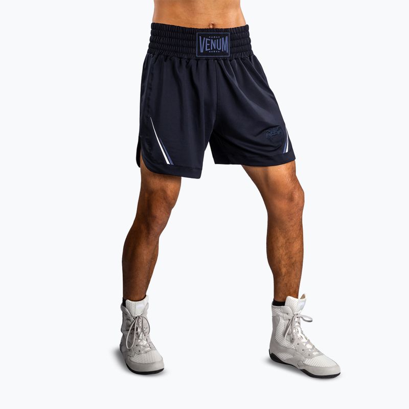 Шорти для тренувань чоловічі Venum G-Core Boxing navy blue/white 4