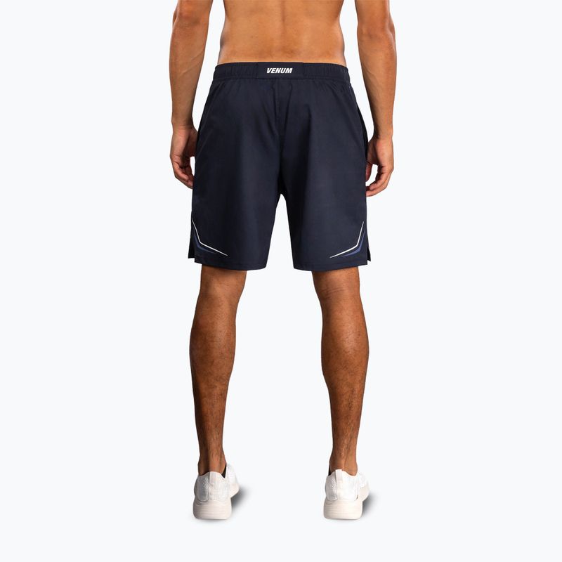 Шорти для тренувань чоловічі Venum G-Core Training navy blue/white 3