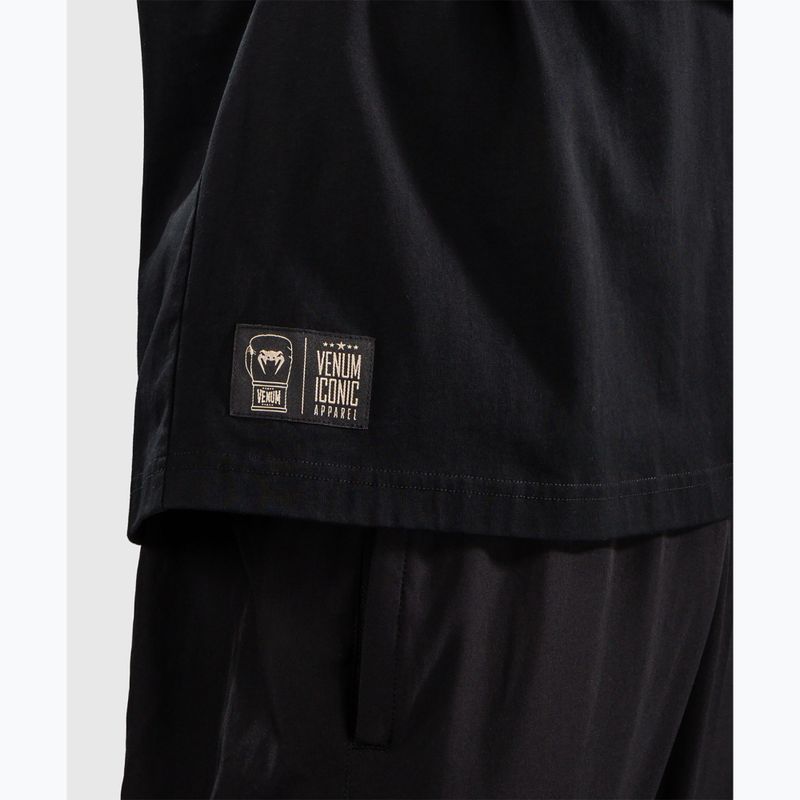 Футболка чоловіча Venum Fight Icon Cotton black 5