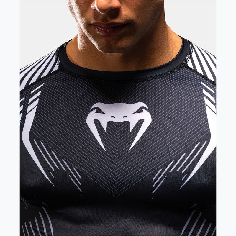 Рашгард чоловічий довгий рукав Venum No-Gi 6.0 Rashguard black/white 6