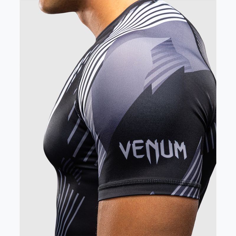 Рашгард чоловічий Venum No-Gi 6.0 Rashguard black/white 6