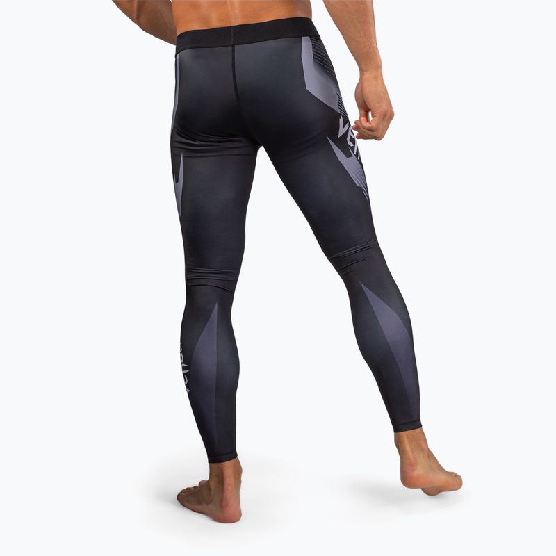 Легінси для тренувань чоловічі Venum No-Gi 6.0 Spats black/white 3