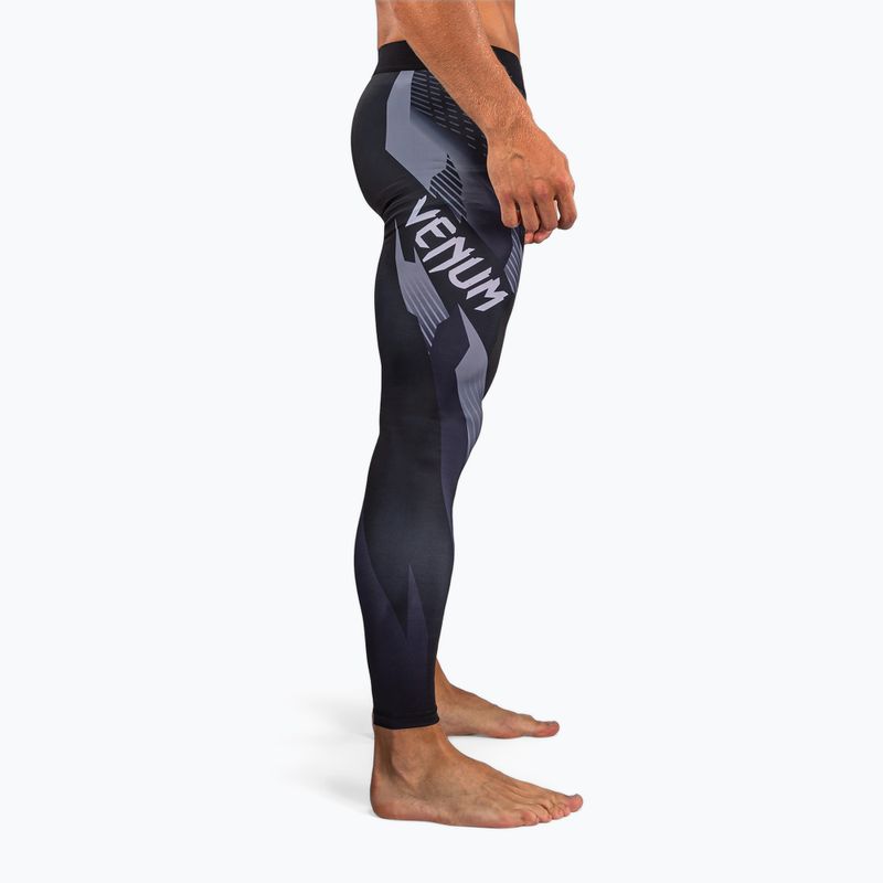 Легінси для тренувань чоловічі Venum No-Gi 6.0 Spats black/white 7