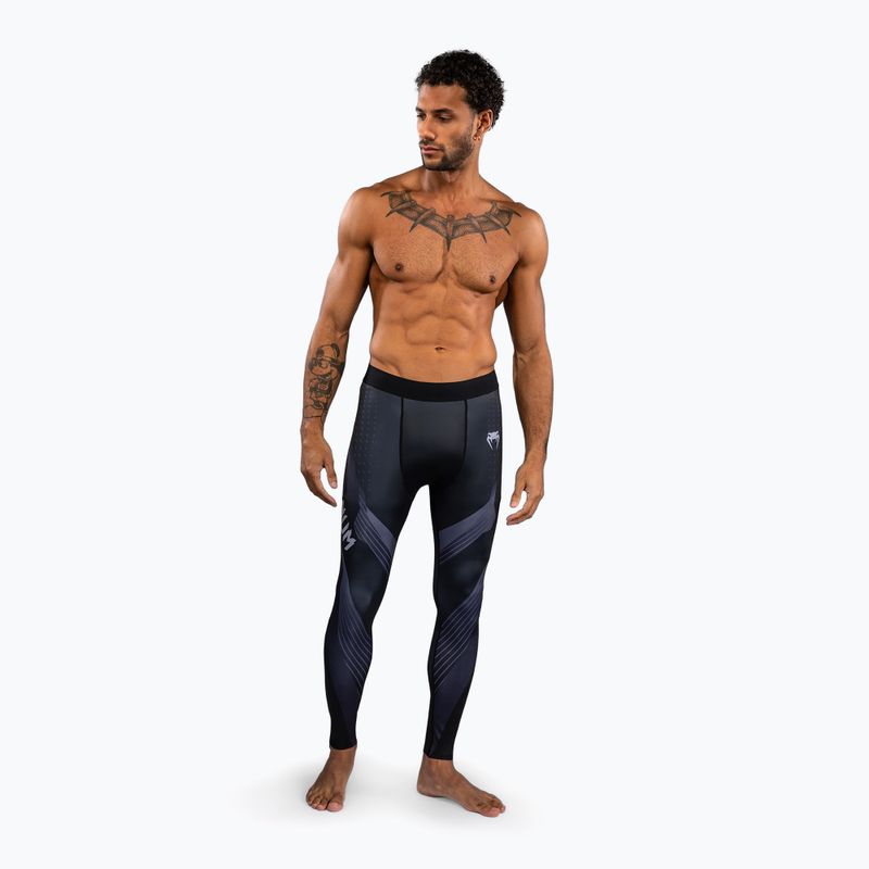 Легінси для тренувань чоловічі Venum No-Gi 6.0 Spats black/grey 2