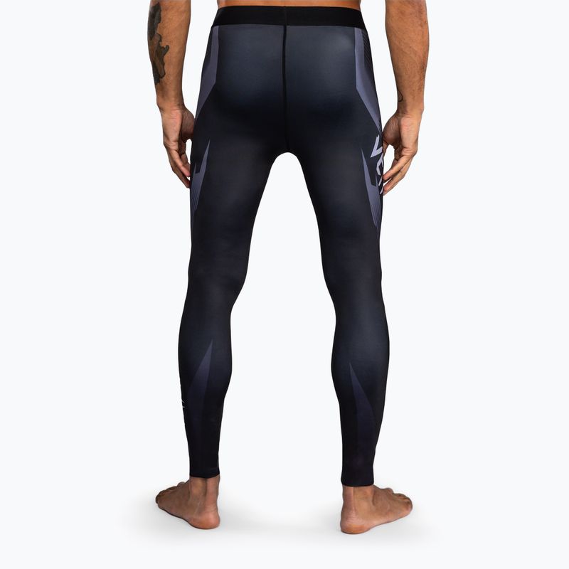 Легінси для тренувань чоловічі Venum No-Gi 6.0 Spats black/grey 3