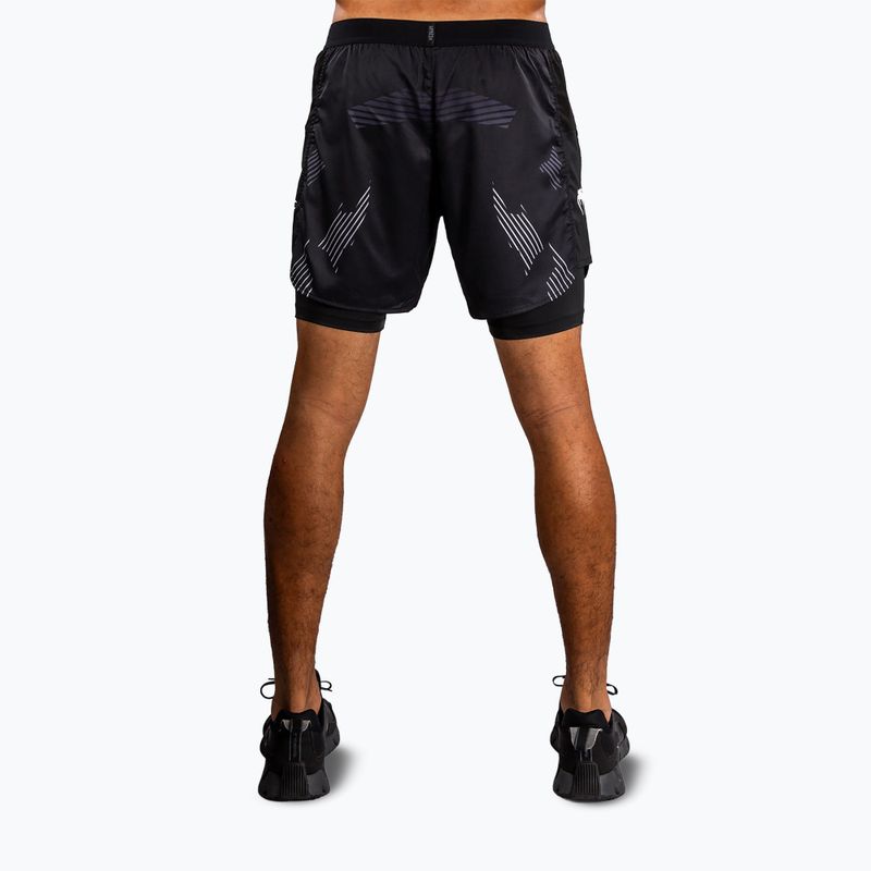 Шорти для тренувань чоловічі Venum No-Gi 6.0 Training black/white 3