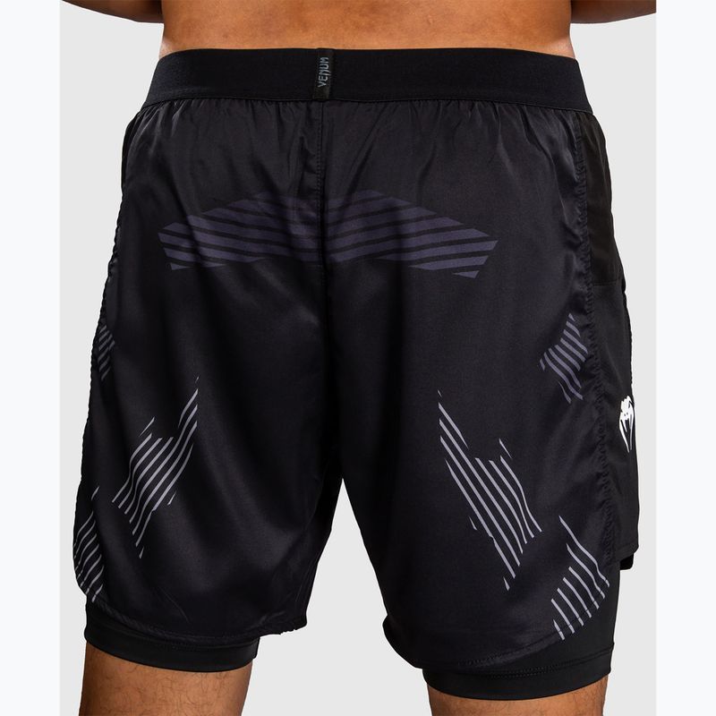 Шорти для тренувань чоловічі Venum No-Gi 6.0 Training black/white 5