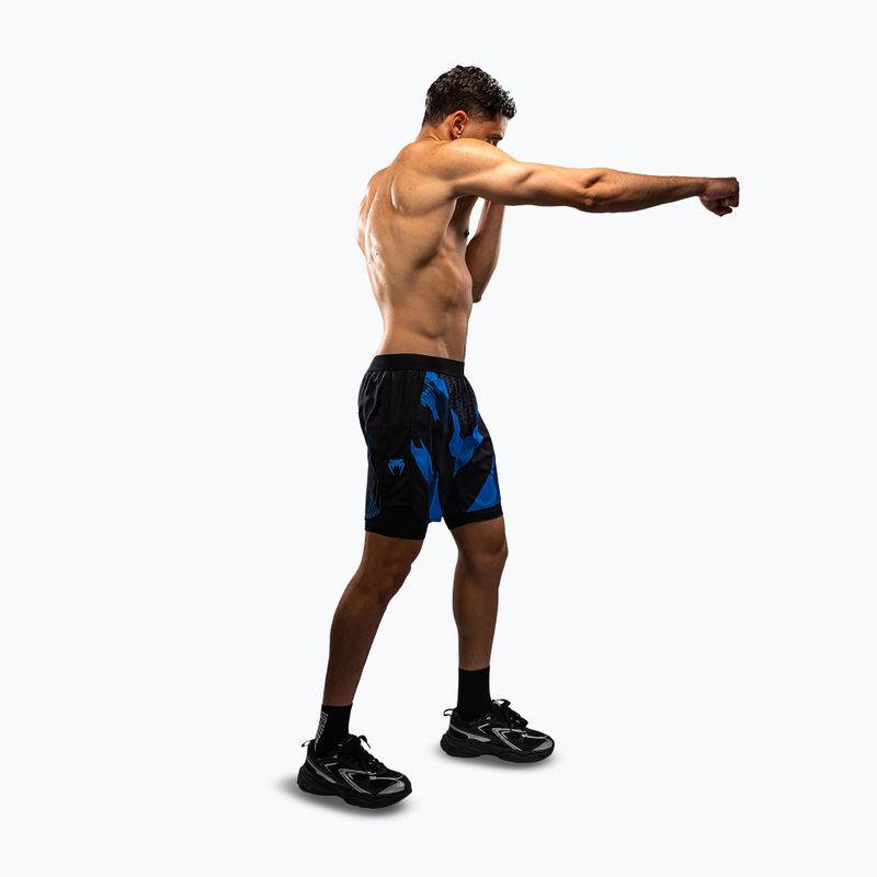 Шорти для тренувань чоловічі Venum No-Gi 6.0 Training black/blue 2