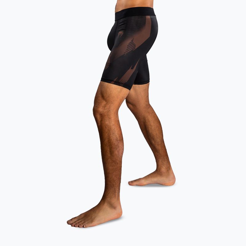 Шорти для тренувань чоловічі Venum No-Gi 6.0 Vale Tudo black/brown 4