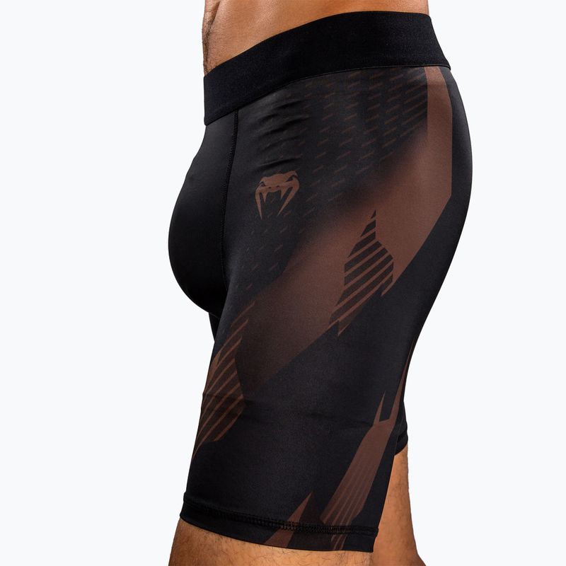 Шорти для тренувань чоловічі Venum No-Gi 6.0 Vale Tudo black/brown 6