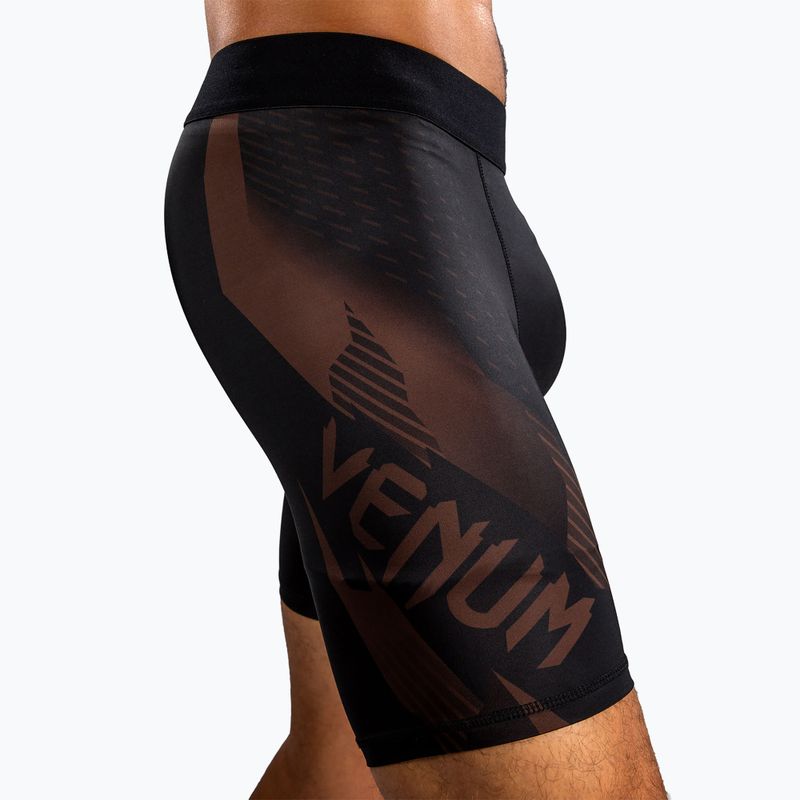 Шорти для тренувань чоловічі Venum No-Gi 6.0 Vale Tudo black/brown 7