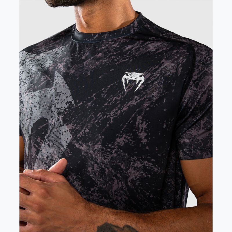 Футболка чоловіча Venum Rage & Workout Dry Tech black/grey 6