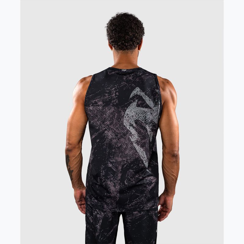 Футболка чоловіча Venum Rage & Workout Dry Tech Tank Top black/grey 3