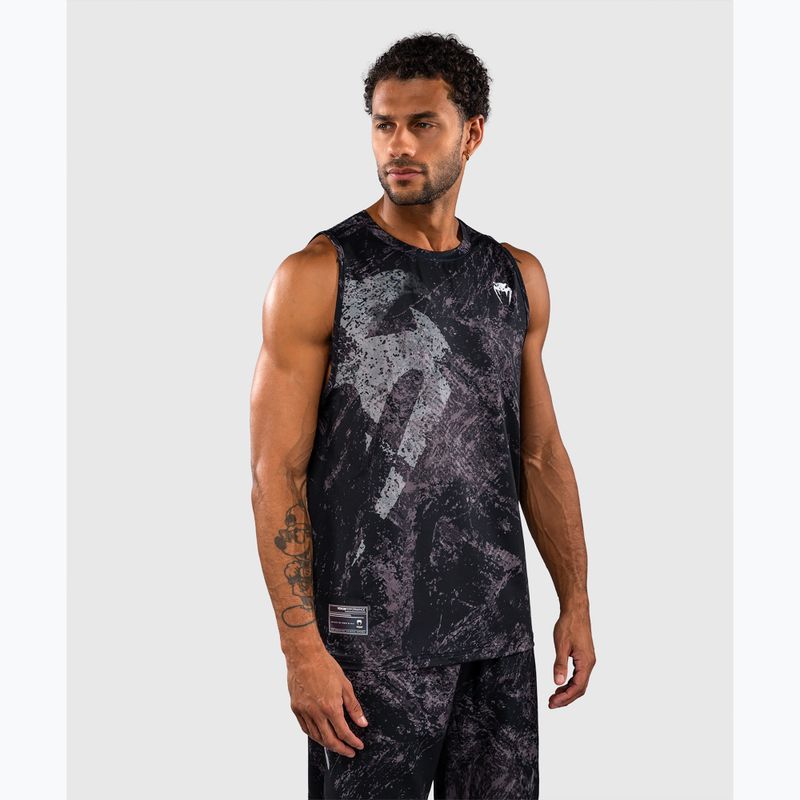 Футболка чоловіча Venum Rage & Workout Dry Tech Tank Top black/grey 4