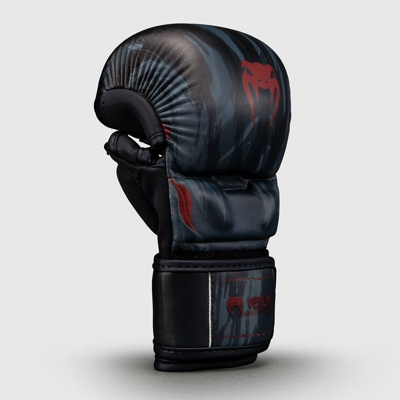 Рукавиці спарингові Venum Demon Sparring black/grey 3
