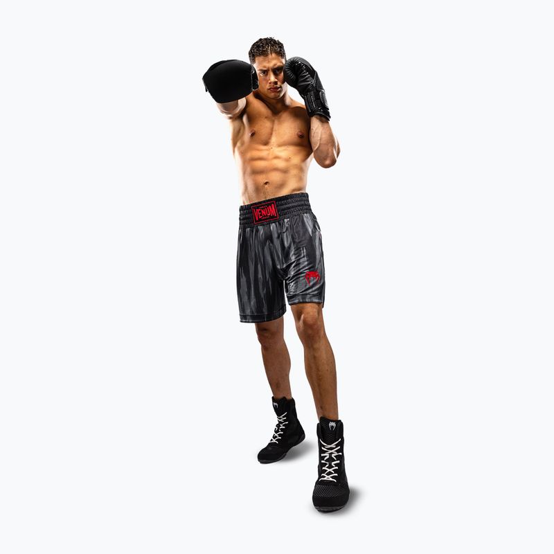 Шорти для тренувань чоловічі Venum Demon Boxing black/grey 2