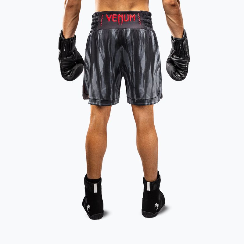 Шорти для тренувань чоловічі Venum Demon Boxing black/grey 3