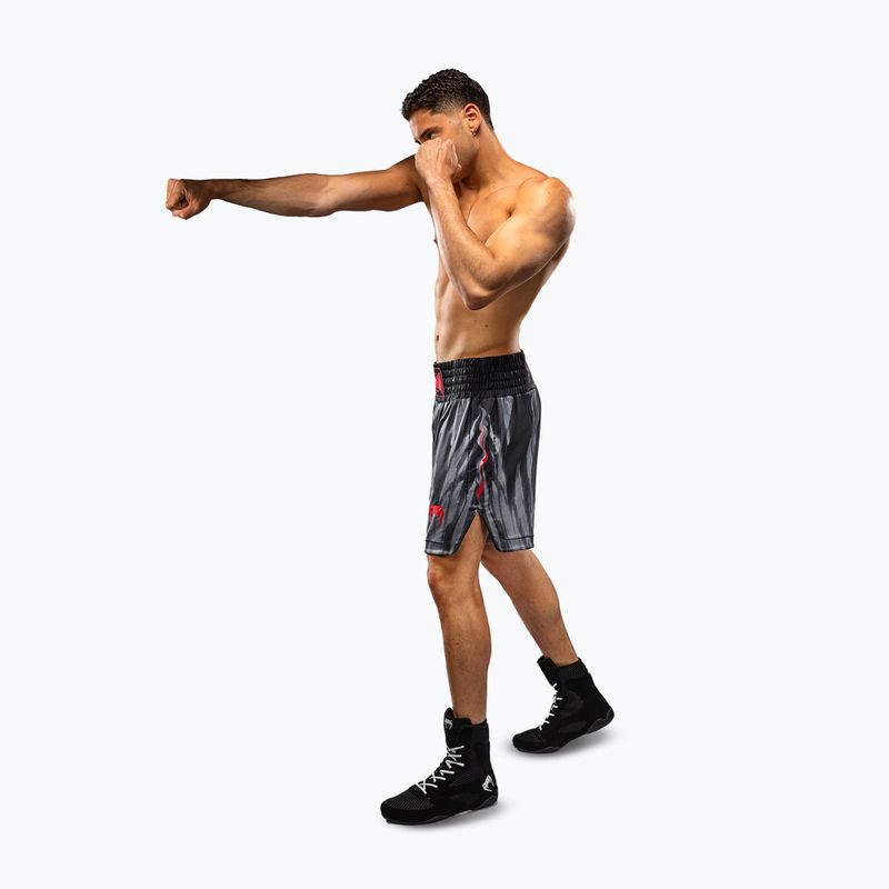 Шорти для тренувань чоловічі Venum Demon Boxing black/grey 4