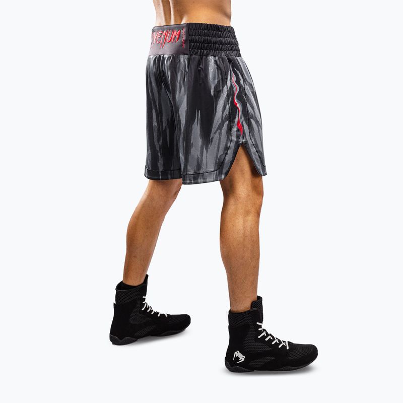 Шорти для тренувань чоловічі Venum Demon Boxing black/grey 5