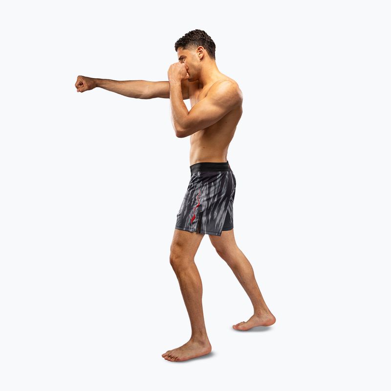 Шорти для тренувань чоловічі Venum Demon Fight black/grey 4
