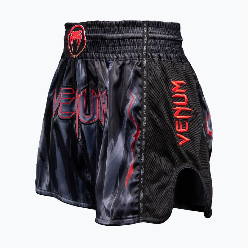 Шорти для тренувань чоловічі Venum Demon Muay Thai black/grey 3