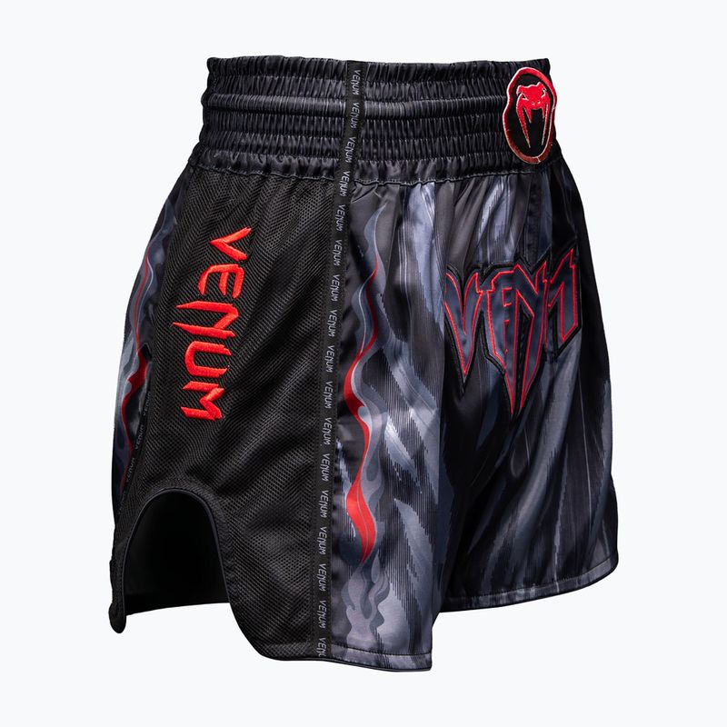 Шорти для тренувань чоловічі Venum Demon Muay Thai black/grey 4
