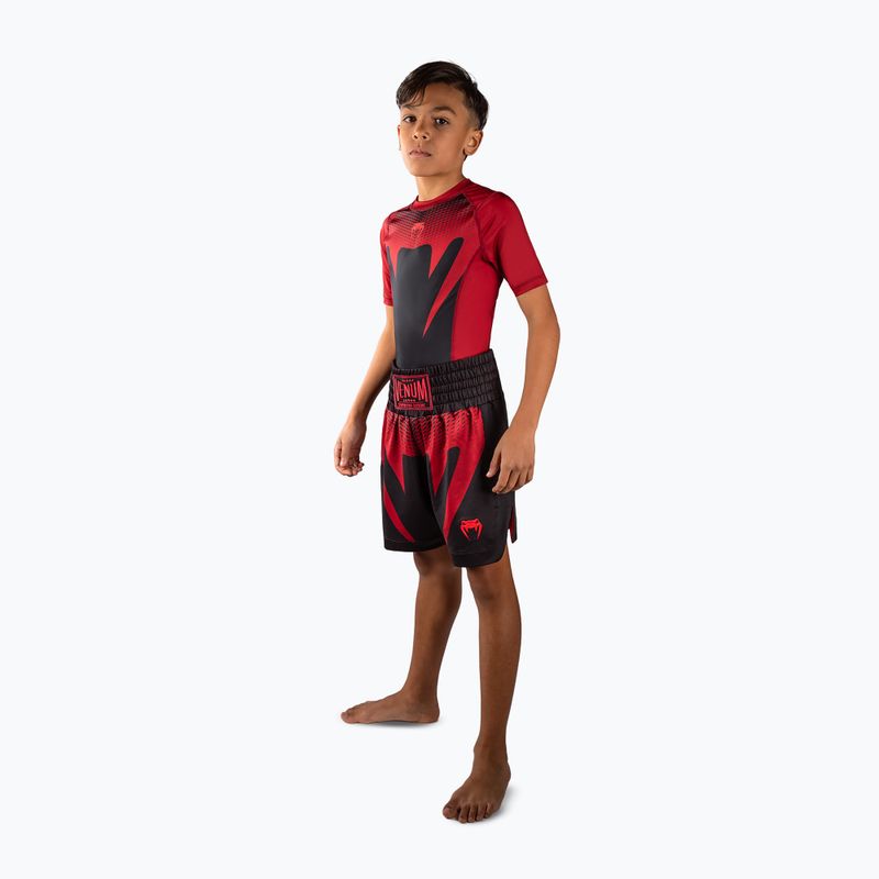 Шорти для тренувань дитячі Venum Attack black/red 2