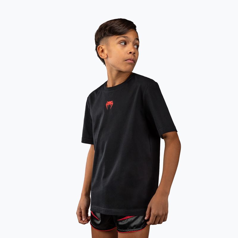 Футболка дитяча Venum Attack Cotton black/red 3