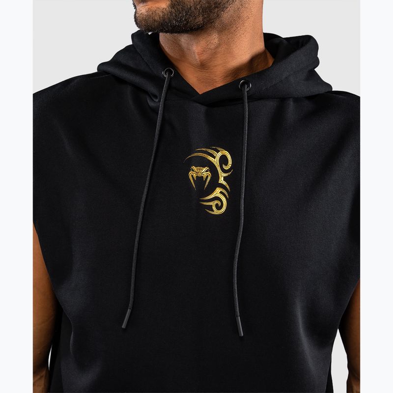 Кофта чоловіча Venum x Mike Tyson Tiger Sleeveless Hoodie black/gold 6