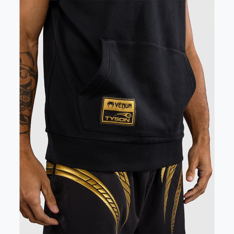 Кофта чоловіча Venum x Mike Tyson Tiger Sleeveless Hoodie black/gold 8