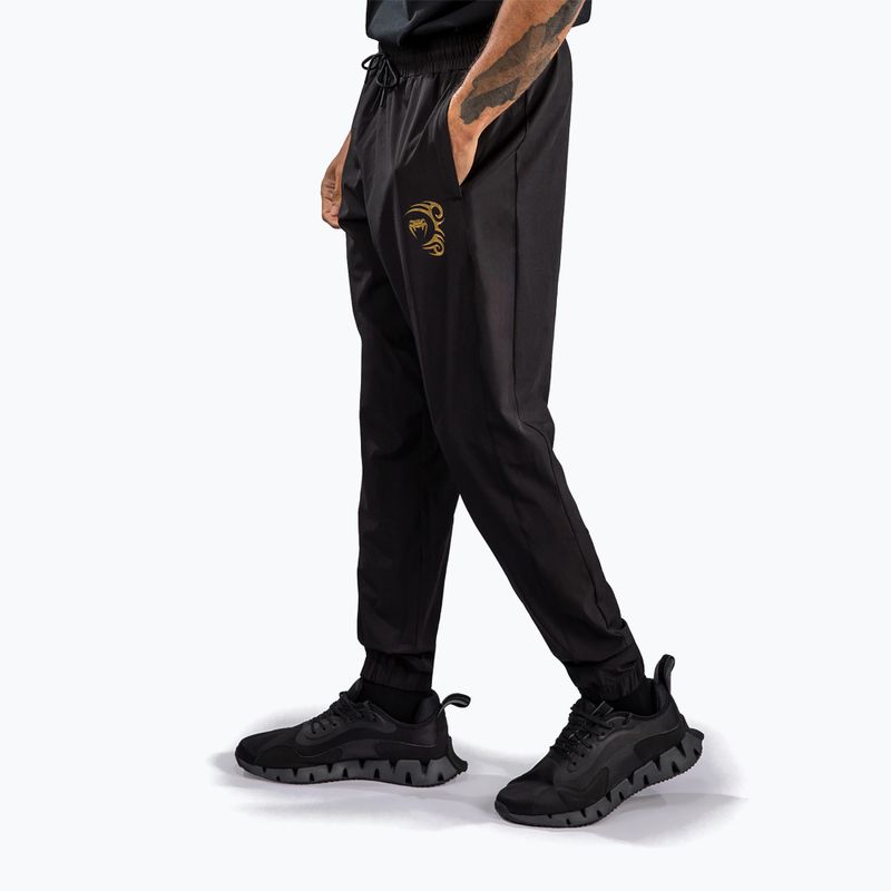 Штани для тренувань чоловічі Venum x Mike Tyson Tiger Joggers black/gold 4