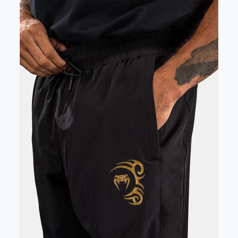 Штани для тренувань чоловічі Venum x Mike Tyson Tiger Joggers black/gold 5