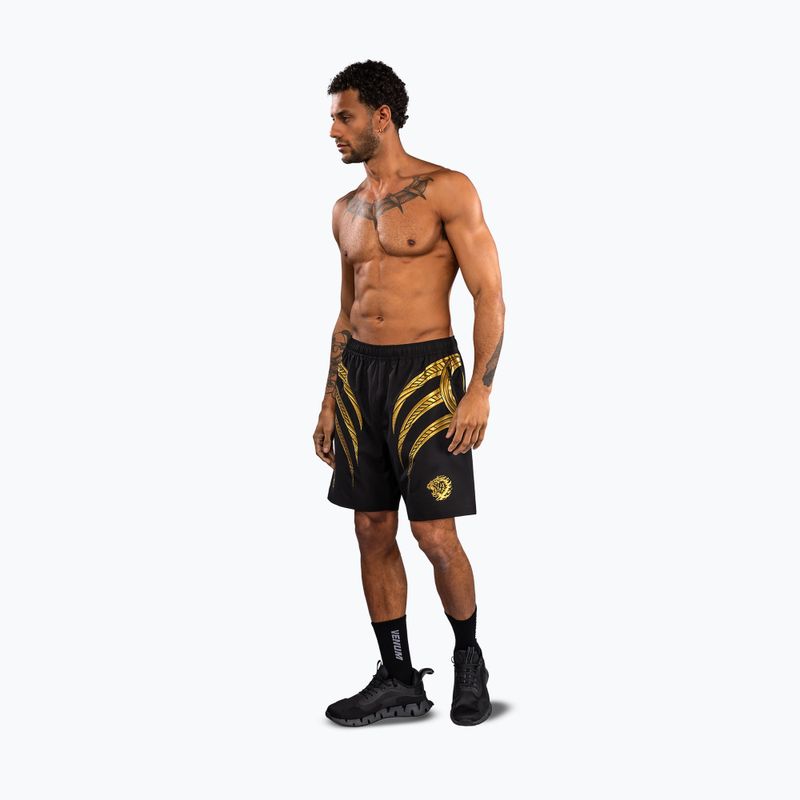 Шорти для тренувань чоловічі Venum x Mike Tyson Tiger Training black/gold 2