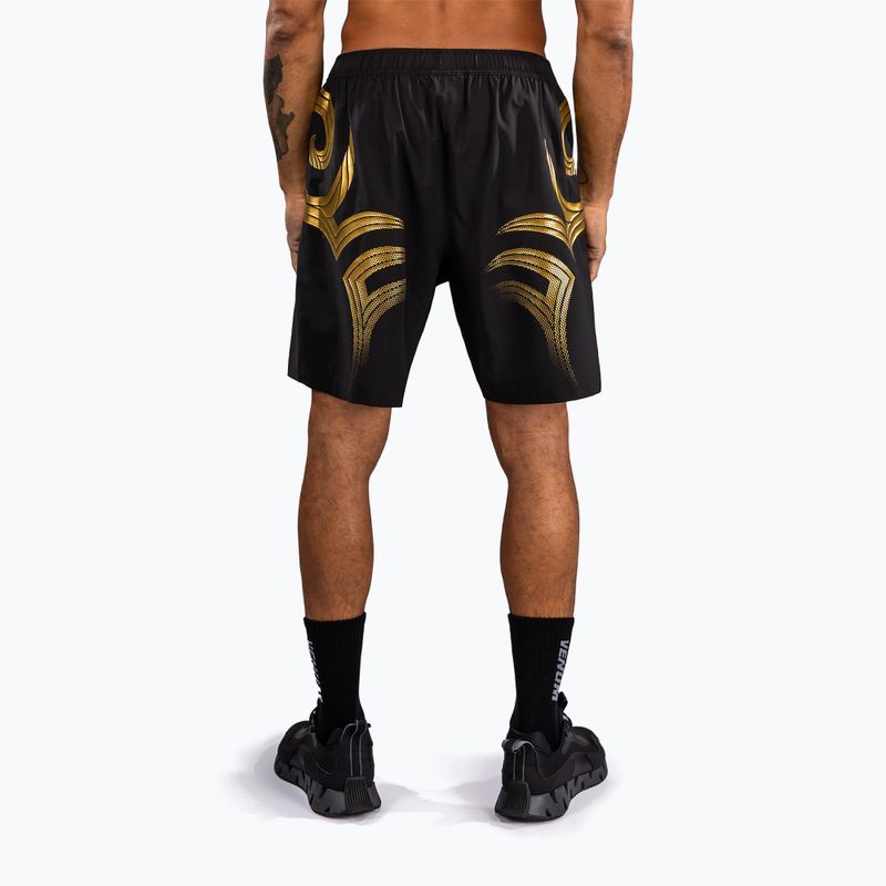 Шорти для тренувань чоловічі Venum x Mike Tyson Tiger Training black/gold 3