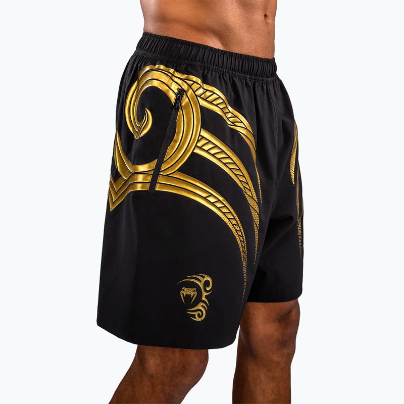 Шорти для тренувань чоловічі Venum x Mike Tyson Tiger Training black/gold 6