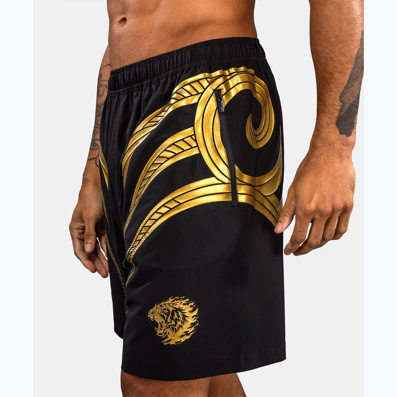 Шорти для тренувань чоловічі Venum x Mike Tyson Tiger Training black/gold 7