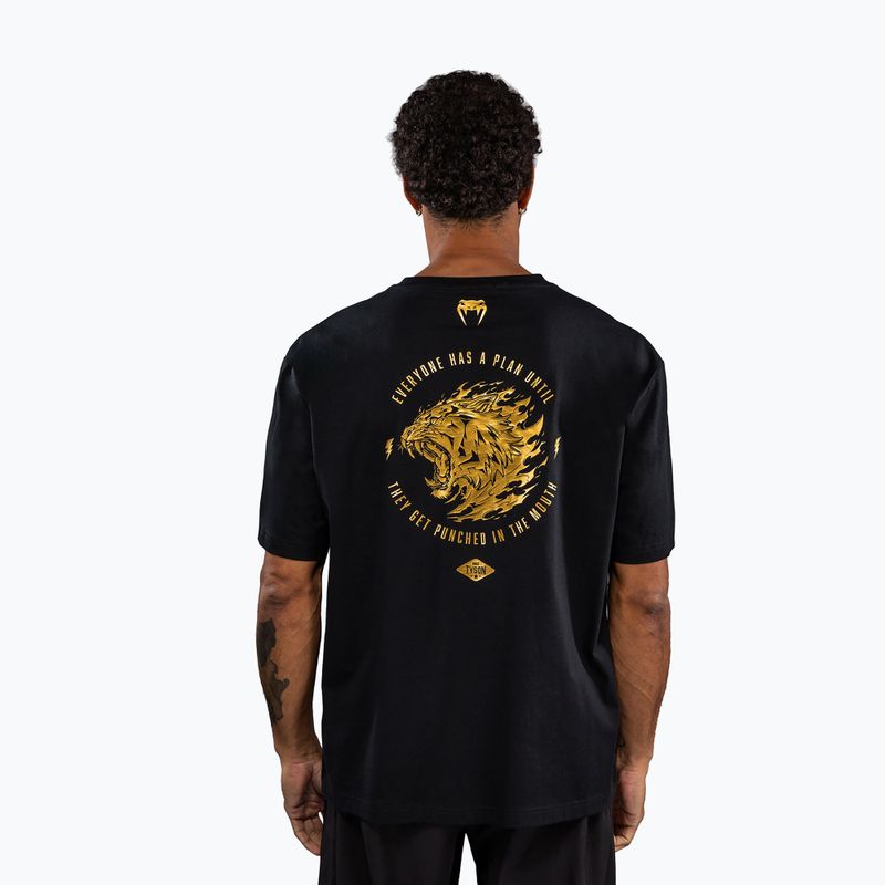 Футболка чоловіча Venum x Mike Tyson Tiger black/gold 2