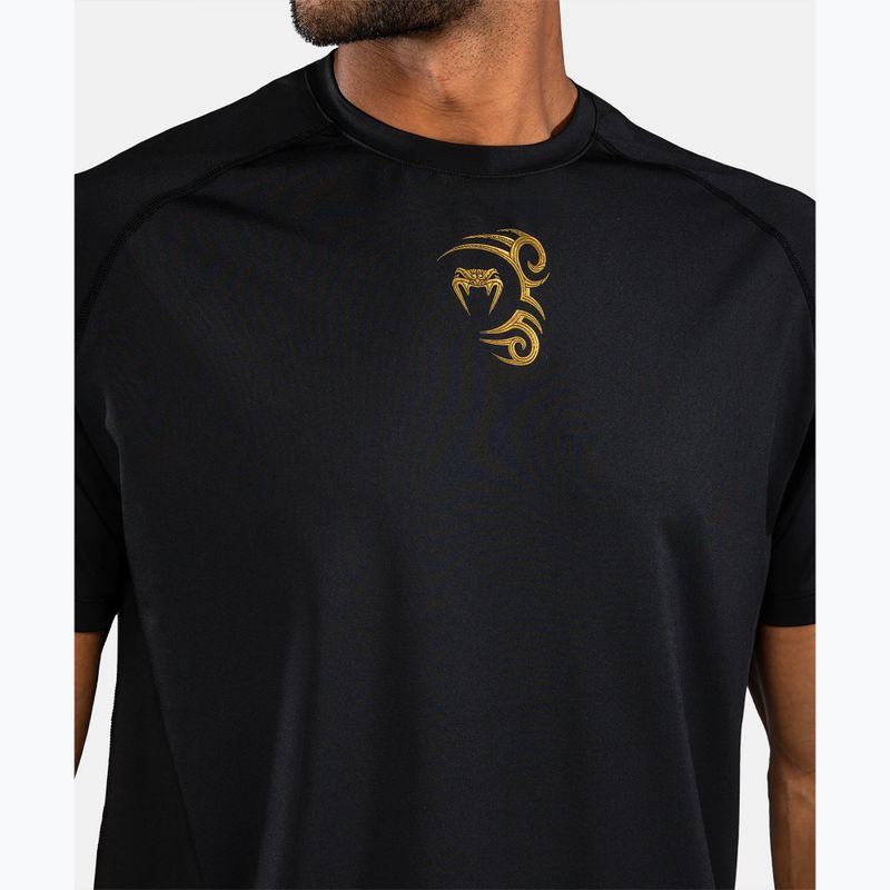 Футболка чоловіча Venum x Mike Tyson Tiger Dry Tech black/gold 5