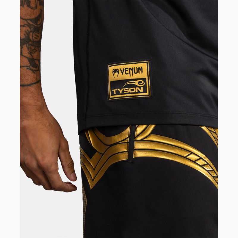 Футболка чоловіча Venum x Mike Tyson Tiger Dry Tech black/gold 7