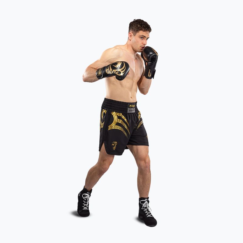 Шорти для тренувань чоловічі Venum x Mike Tyson Tiger black/gold 2
