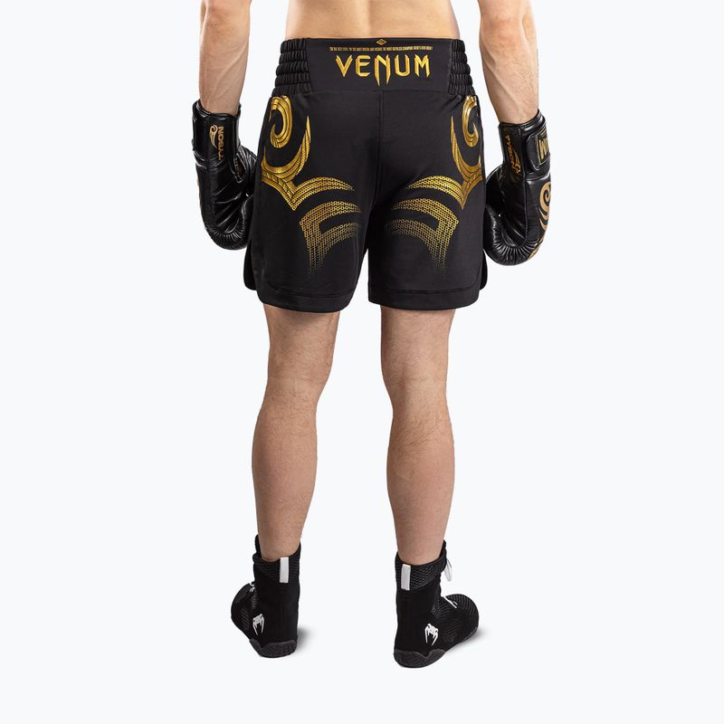 Шорти для тренувань чоловічі Venum x Mike Tyson Tiger black/gold 3