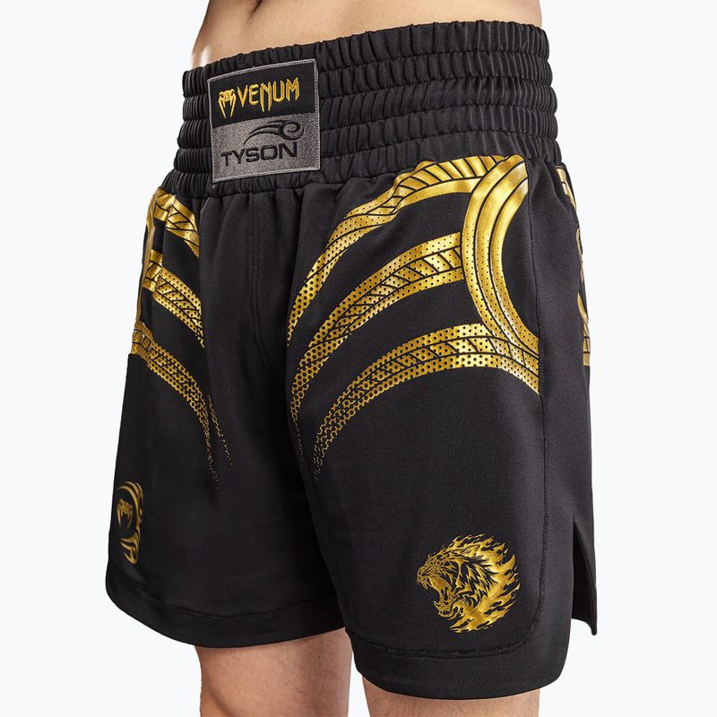 Шорти для тренувань чоловічі Venum x Mike Tyson Tiger black/gold 5