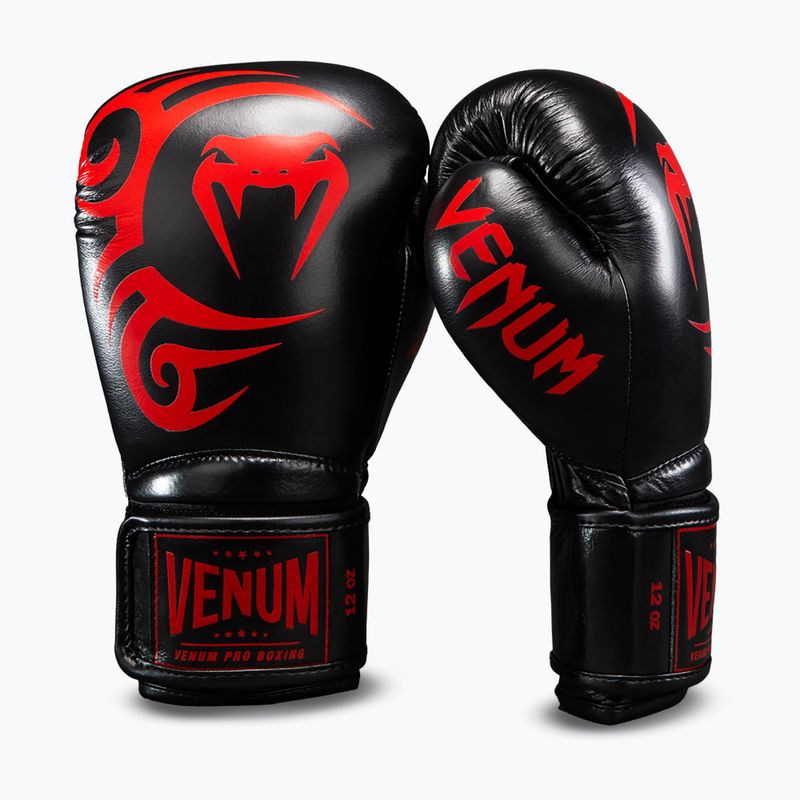 Рукавиці боксерські Venum Giant 2.0 Mike Tyson Pro Boxing black/red 2
