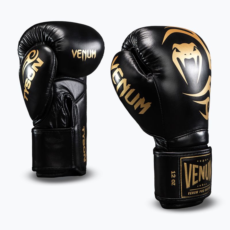 Рукавиці боксерські Venum Giant 2.0 Mike Tyson Pro Boxing black/gold 2