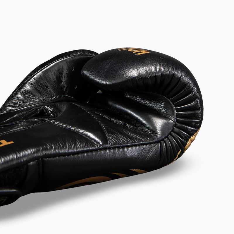 Рукавиці боксерські Venum Giant 2.0 Mike Tyson Pro Boxing black/gold 3