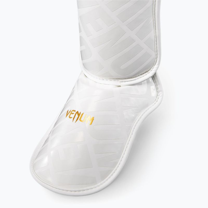 Захист гомілок Venum Contender 1.5 XT 3D Shin white/gold 2