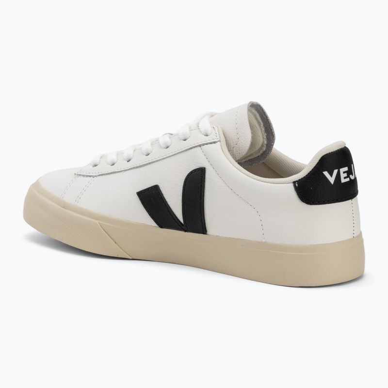 Взуття жіноче VEJA Campo Leather extra white/black 3