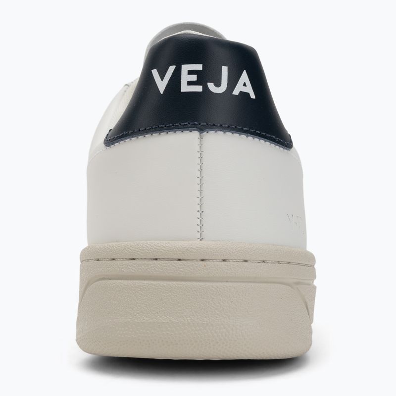 Кросівки чоловічі VEJA V-12 Leather white/marsala/nautico 6
