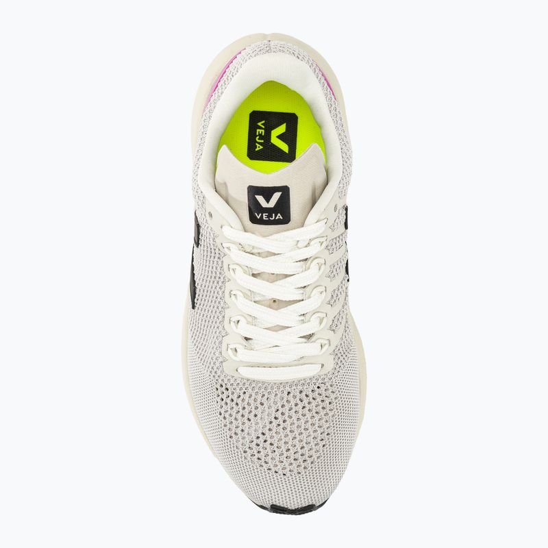 Жіночі кросівки VEJA Marlin V-Knit крейдяні/чорні/фіолетові 5