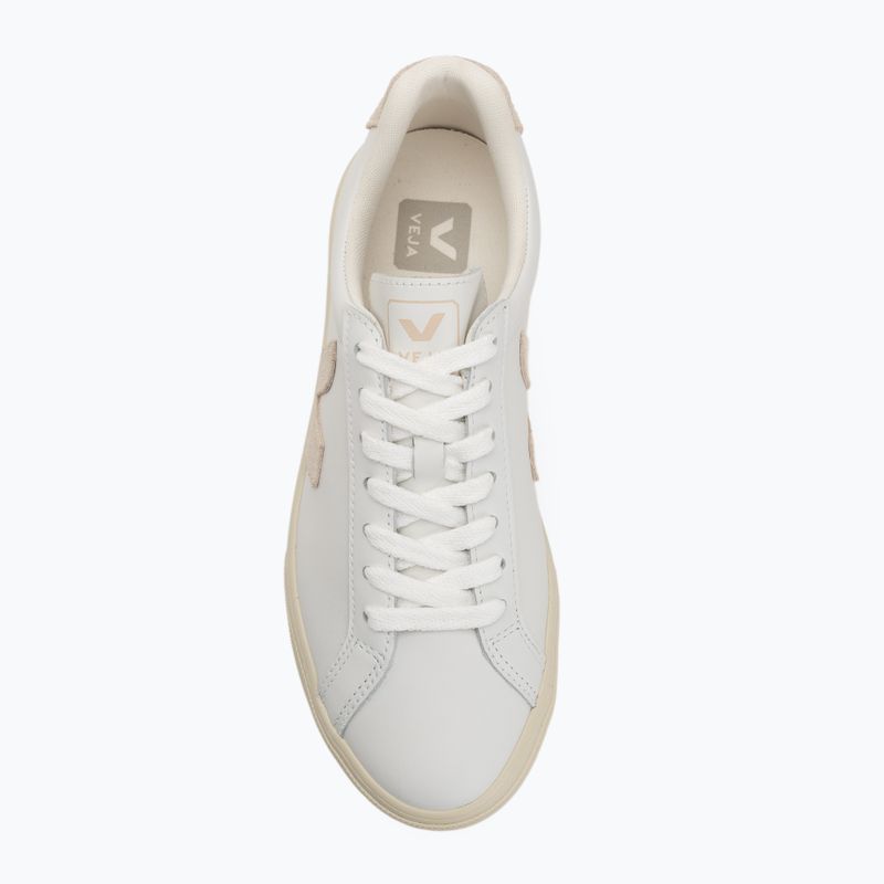 Кросівки жіночі VEJA Esplar Logo Leather white/sable 5